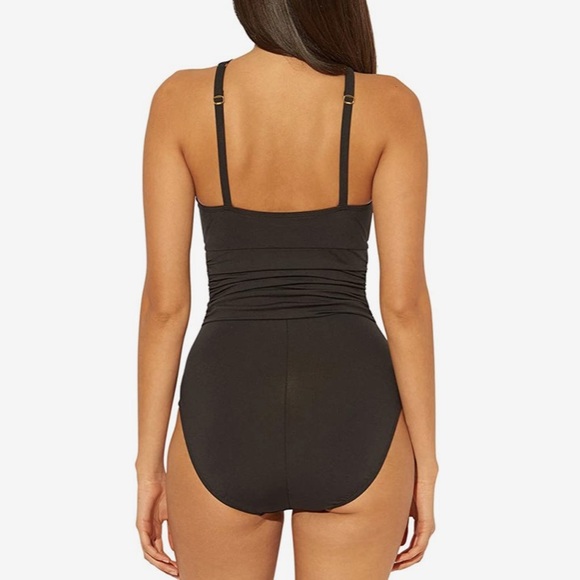 Bleu Rod Beattie High Neck Keyhole One Piece - Picture 4 of 16